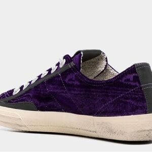 NWT Golden Goose V Star 2 purple upper velvet -39